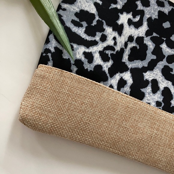 Animal Print Wristlet/Cosmetic Bag - Picture 2 of 5